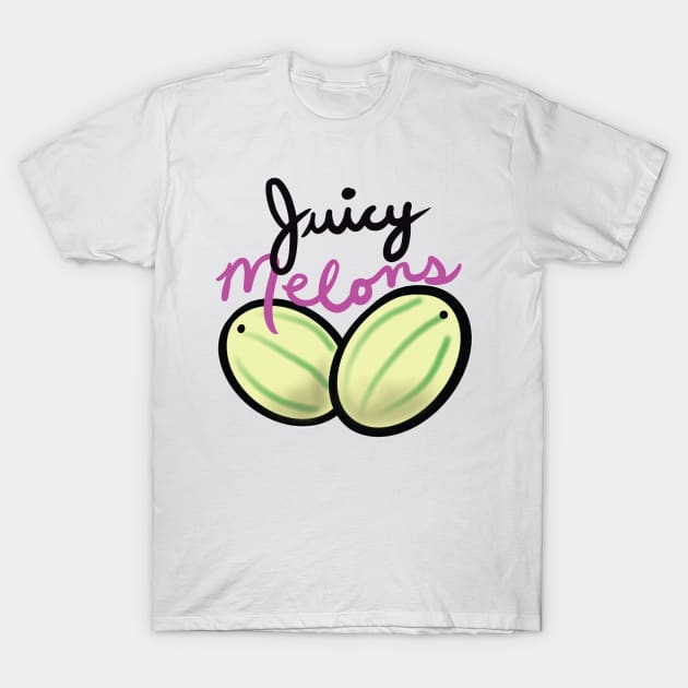 Juicy Melons T-Shirt by BoonieDunes